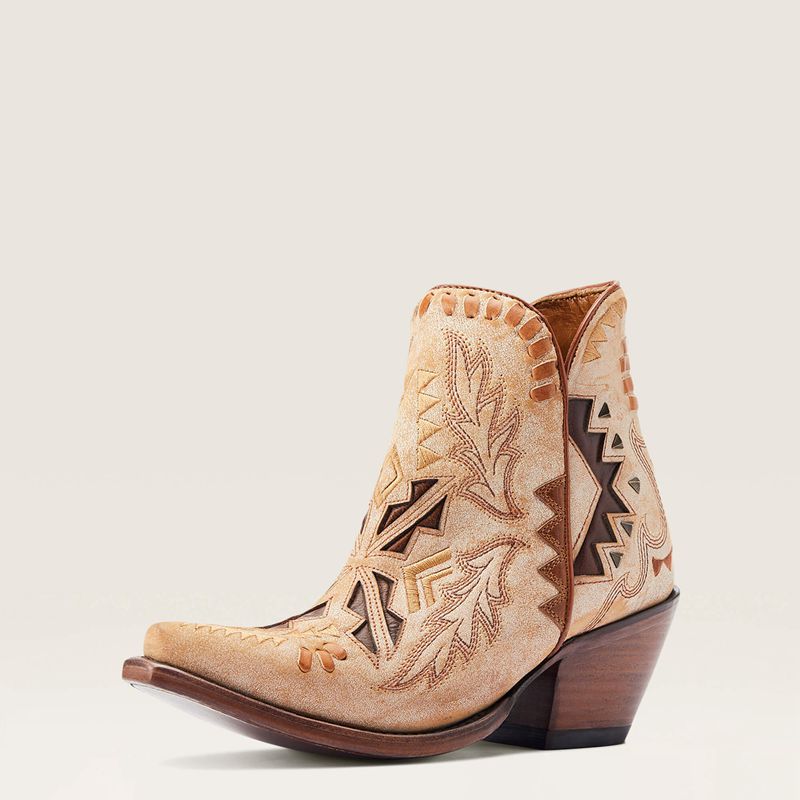 Ariat Mesa Western Boot Crema Femme | HNB-19025452