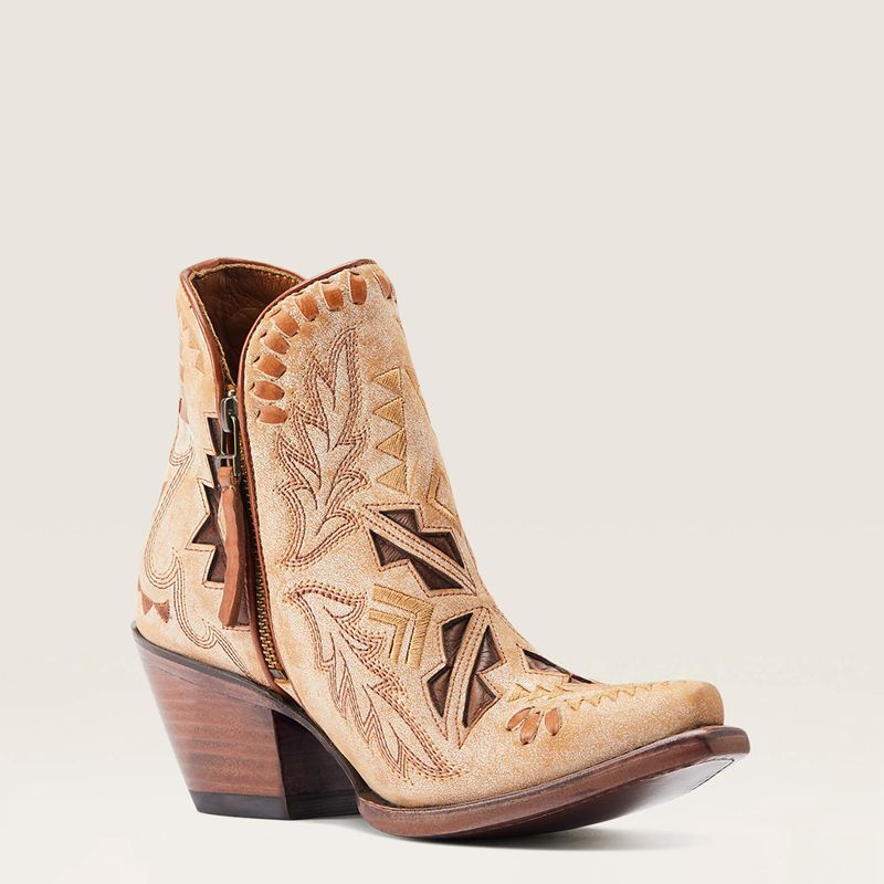 Ariat Mesa Western Boot Crema Femme | HNB-19025452