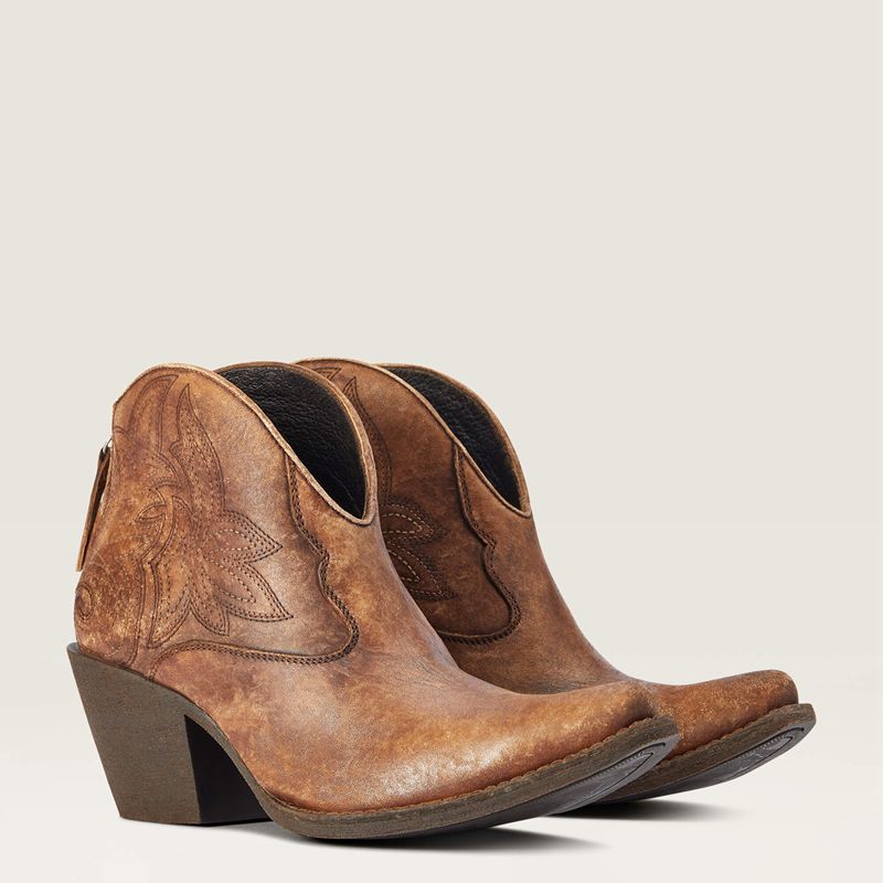 Ariat Layla Western Boot Marron Femme | FSW-39524717