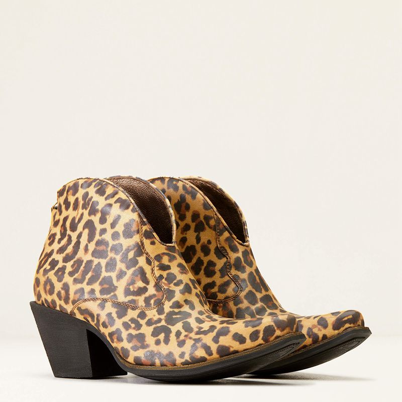 Ariat Layla Western Boot Leopard Femme | CTR-39840913