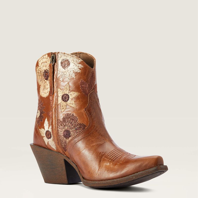 Ariat Florence Western Boot Tangled Tan Femme | REP-61013275