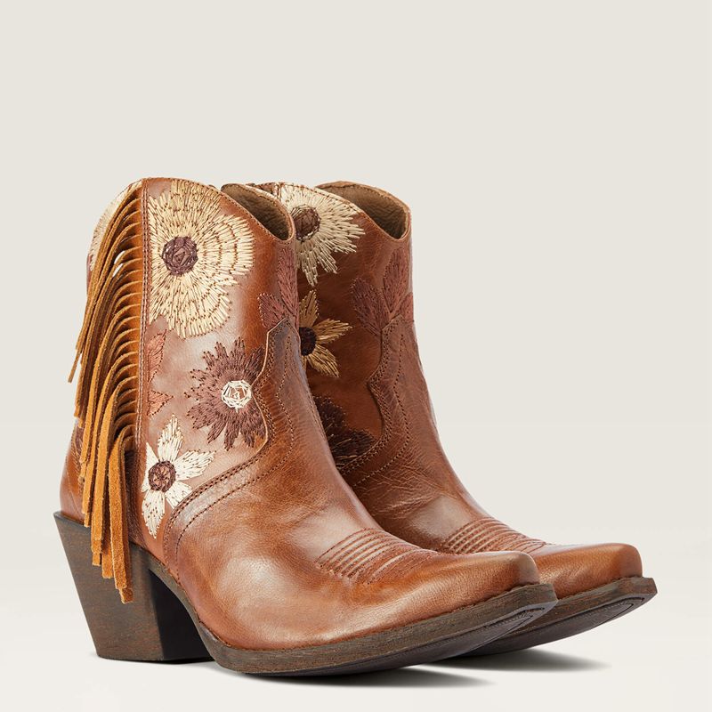 Ariat Florence Western Boot Tangled Tan Femme | REP-61013275