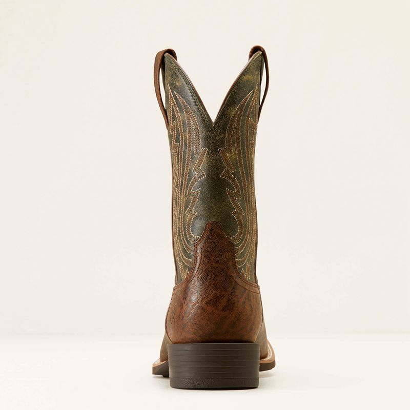 Ariat Sport Big Country Cowboy Boot Vert Homme | FMS-07657598