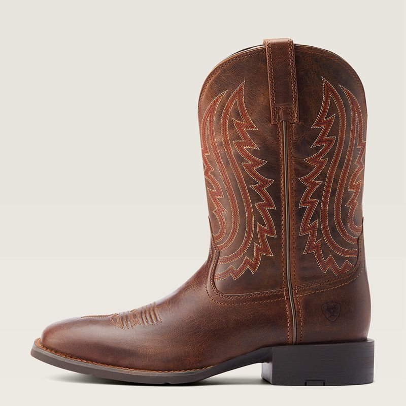 Ariat Sport Big Country Cowboy Boot Almond Buff Homme | TQI-02278731