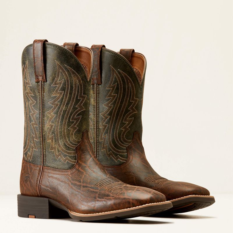 Ariat Sport Big Country Cowboy Boot Vert Homme | FMS-07657598