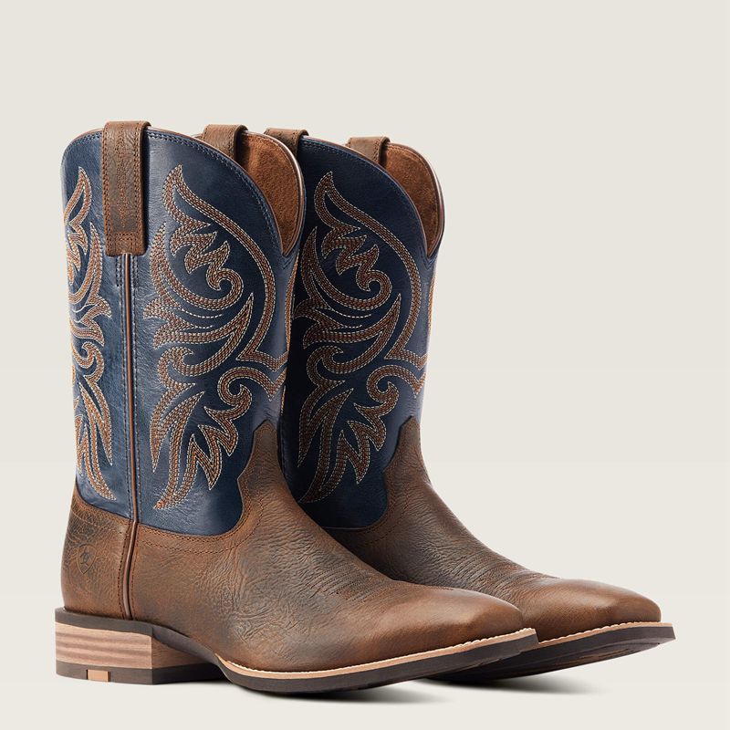 Ariat Slingshot Cowboy Boot Rowdy Rust Homme | WLK-86001561