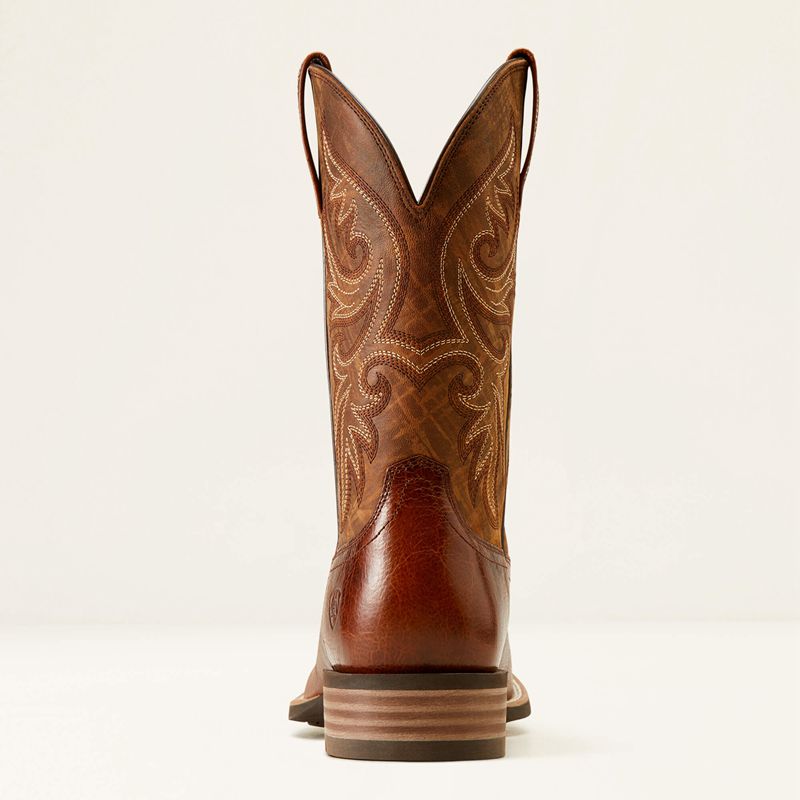 Ariat Slingshot Cowboy Boot Beasty Brown/Rugged Tan Homme | GLU-52853936