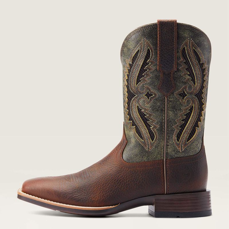 Ariat Rowder Venttek 360° Cowboy Boot Rowdy Rust Homme | ILG-75272897