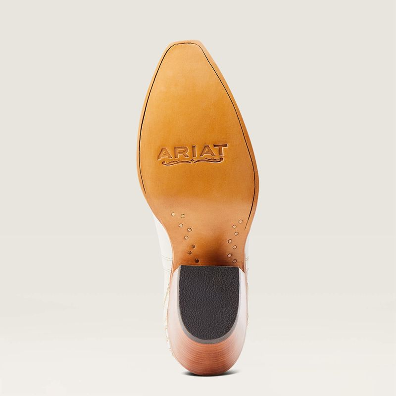 Ariat Dixon Bootie Blanco Femme | AVP-64405734