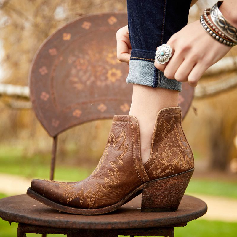 Ariat Dixon Bootie Marron Femme | LTP-09647547