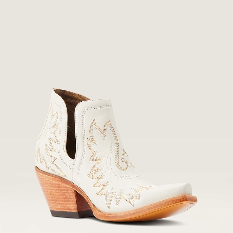 Ariat Dixon Bootie Blanco Femme | AVP-64405734