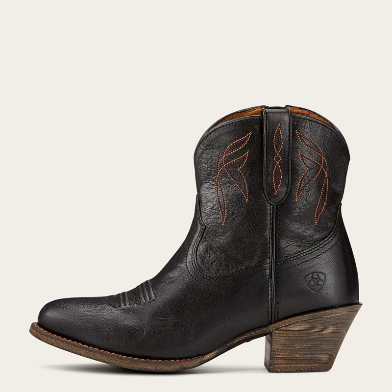 Ariat Darlin Western Boot Noir Femme | QFB-83618282