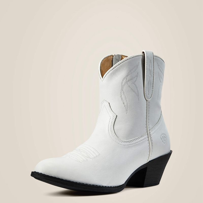 Ariat Darlin Western Boot Blanche Femme | KEO-98261579