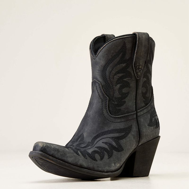 Ariat Chandler Western Boot Noir Femme | AAJ-85728924