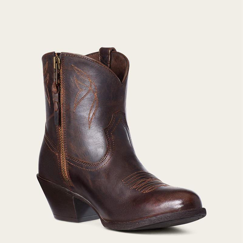 Ariat Darlin Western Boot Marron Femme | URA-05544881