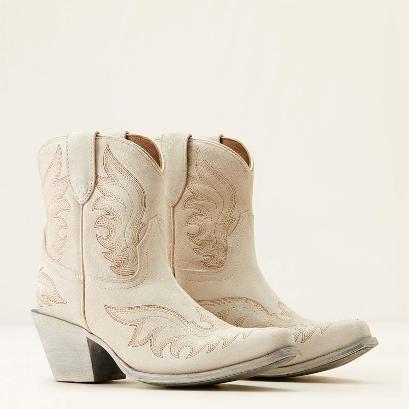 Ariat Chandler Western Boot Blanche Femme | CWF-63318316