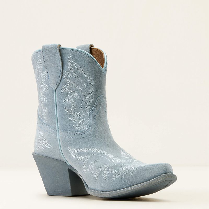 Ariat Chandler Western Boot Bleu Femme | GOV-38828788