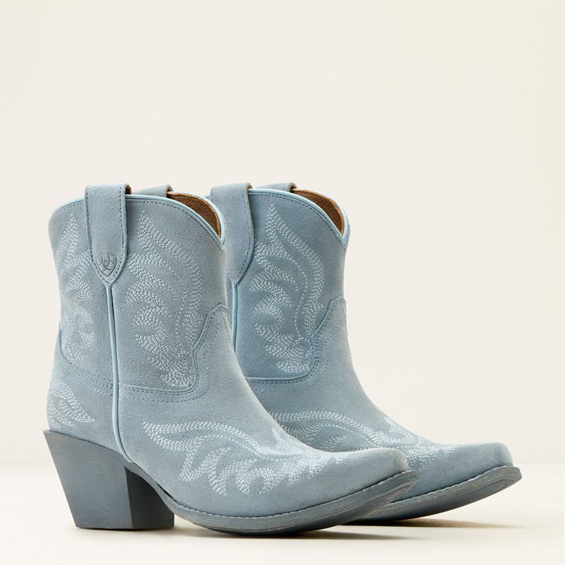 Ariat Chandler Western Boot Bleu Femme | GOV-38828788