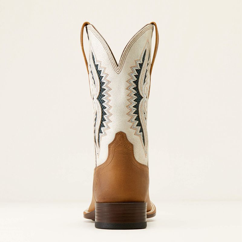 Ariat Rowder Venttek 360° Cowboy Boot Marbled Tan/White Homme | ZXB-26583319