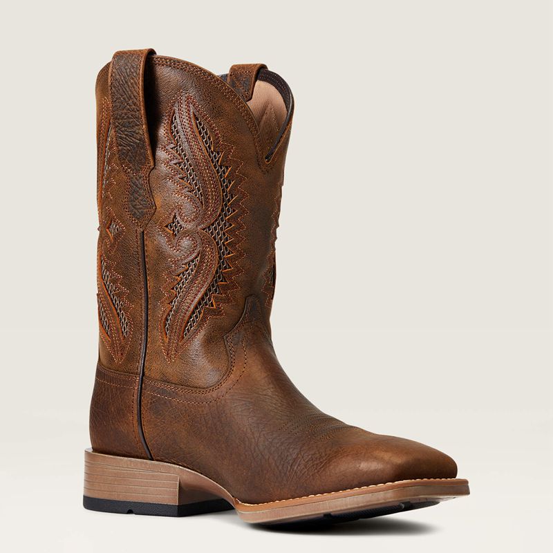 Ariat Rowder Venttek 360° Cowboy Boot Earth Homme | CQN-69556573