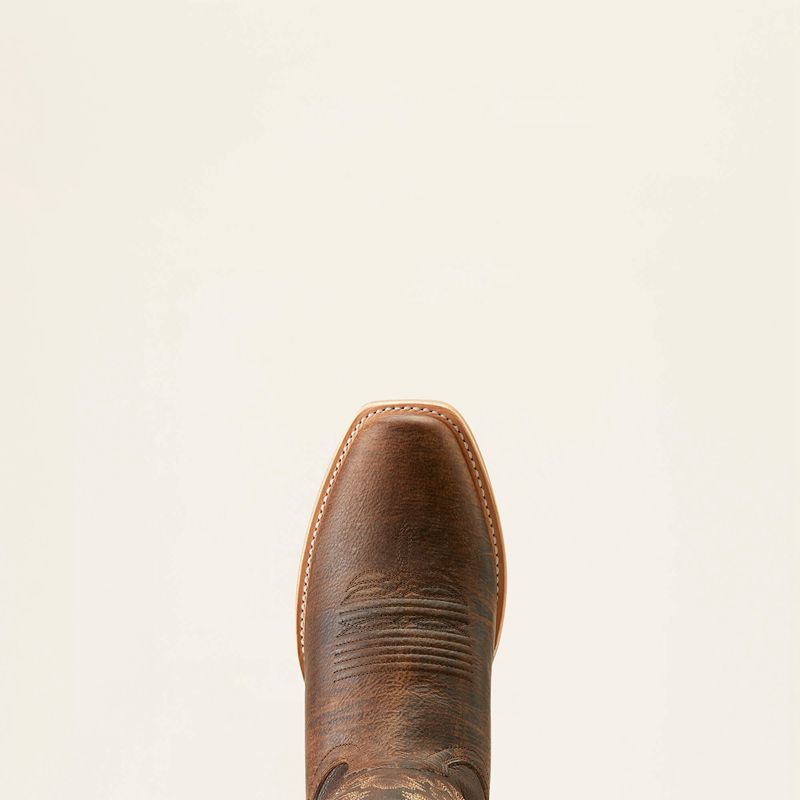 Ariat Ringer Cowboy Boot Dusted Wheat/Toffee Crunch Homme | HTY-23381773