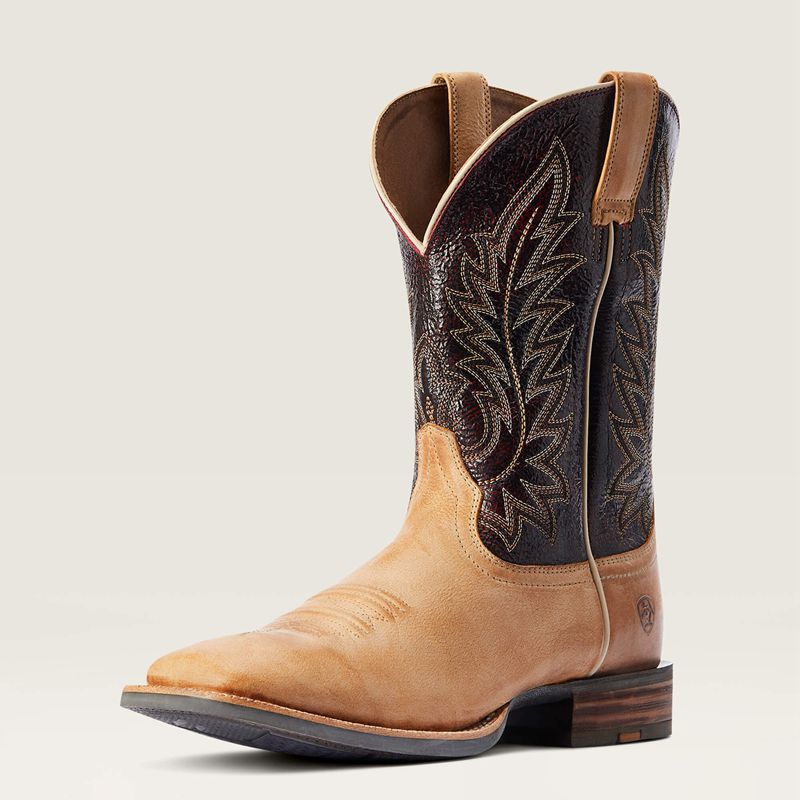 Ariat Ridin High Western Boot Desert Tan Homme | ESE-98452692