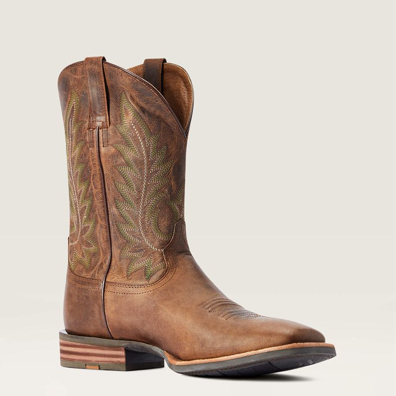 Ariat Ridin High Western Boot Marron Homme | AFH-28500208