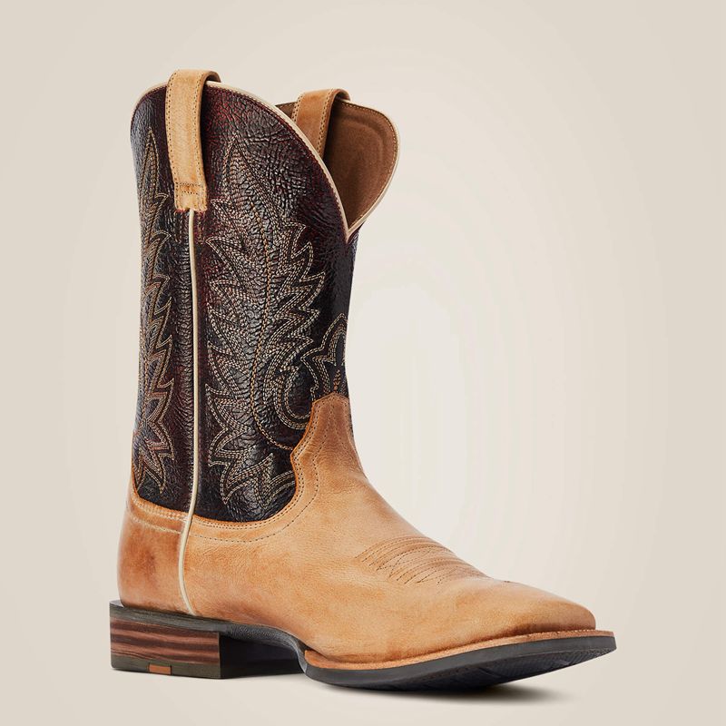 Ariat Ridin High Western Boot Desert Tan Homme | ESE-98452692