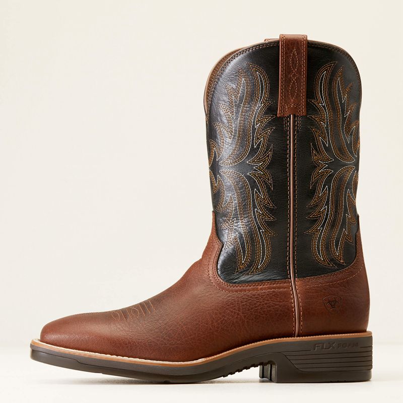 Ariat Ridgeback Cowboy Boot Deepest Clay Homme | XWV-79321239