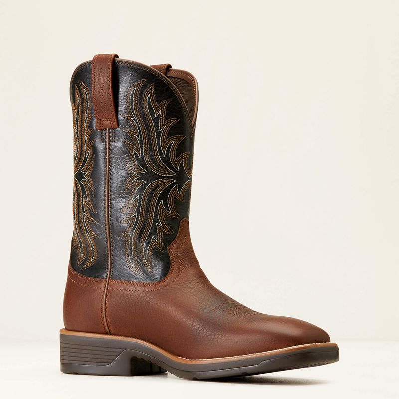 Ariat Ridgeback Cowboy Boot Deepest Clay Homme | XWV-79321239