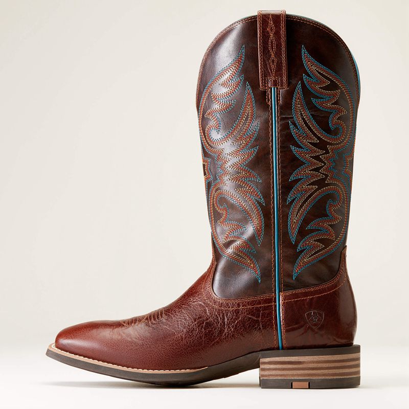 Ariat Ricochet Cowboy Boot Gingersnap Homme | KBZ-58341707