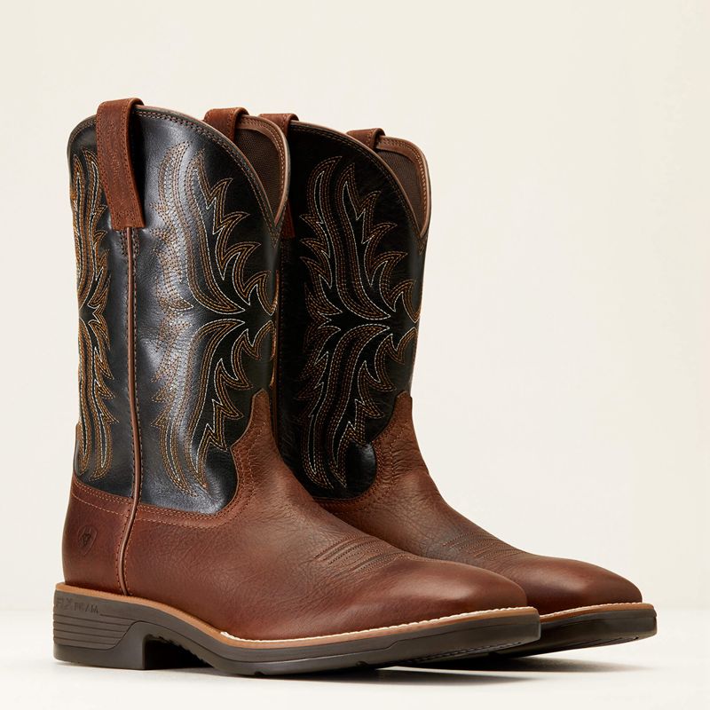 Ariat Ridgeback Cowboy Boot Deepest Clay Homme | XWV-79321239