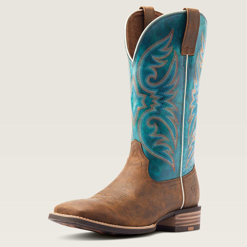 Ariat Ricochet Cowboy Boot Aged Tan Homme | GWQ-18991067