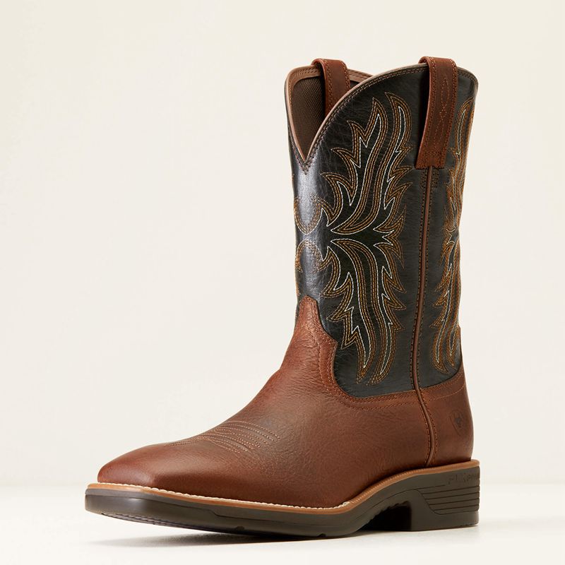 Ariat Ridgeback Cowboy Boot Deepest Clay Homme | XWV-79321239