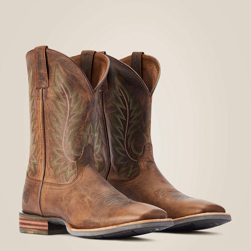 Ariat Ridin High Western Boot Marron Homme | AFH-28500208