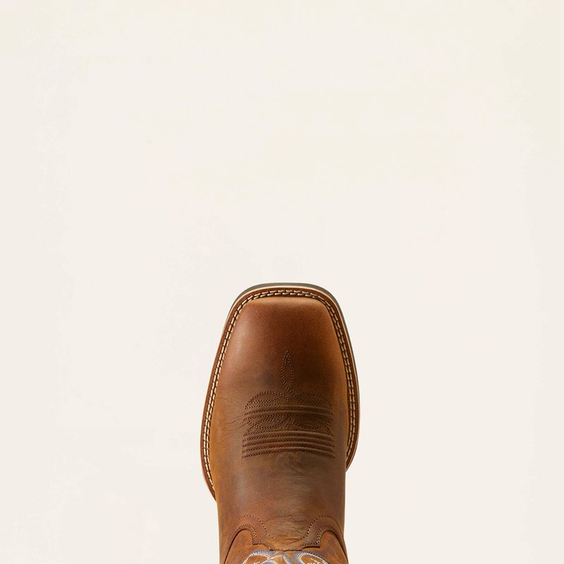 Ariat Ricochet Cowboy Boot Weathered Chestnut Homme | AHA-16293030