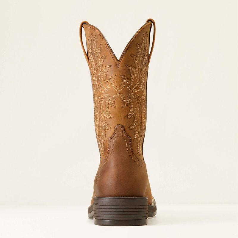 Ariat Ridgeback Cowboy Boot Oily Distressed Tan Homme | ZGA-11988592