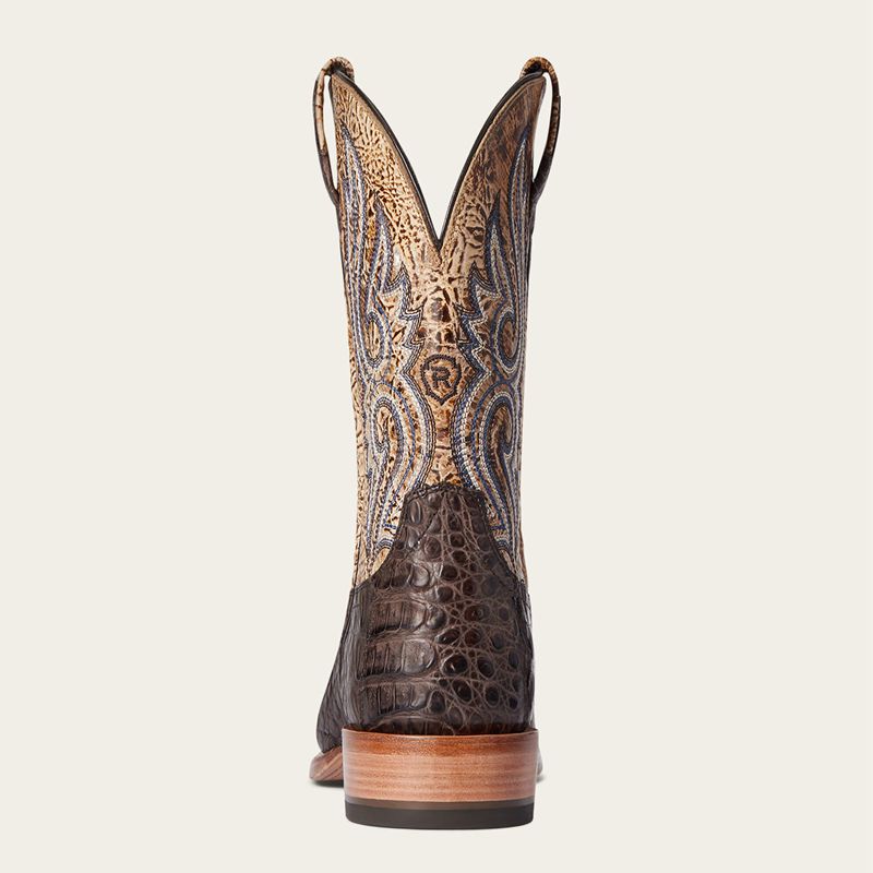 Ariat Relentless Denton Western Boot Chocolat Homme | LVZ-52632371