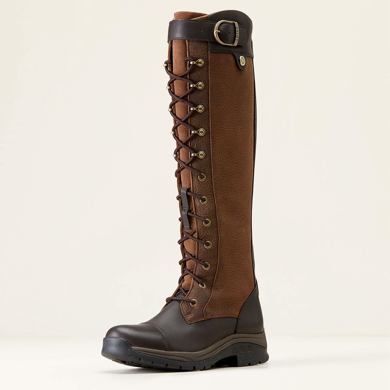 Ariat Berwick Max Waterproof Boot Marron Femme | AIB-49181497