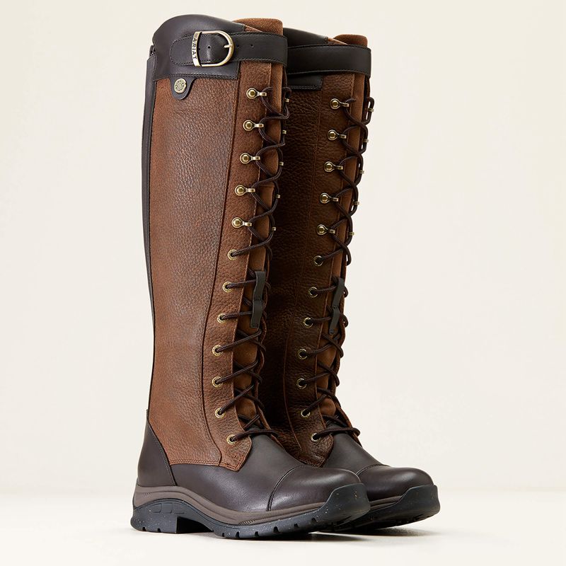 Ariat Berwick Max Waterproof Boot Marron Femme | AIB-49181497