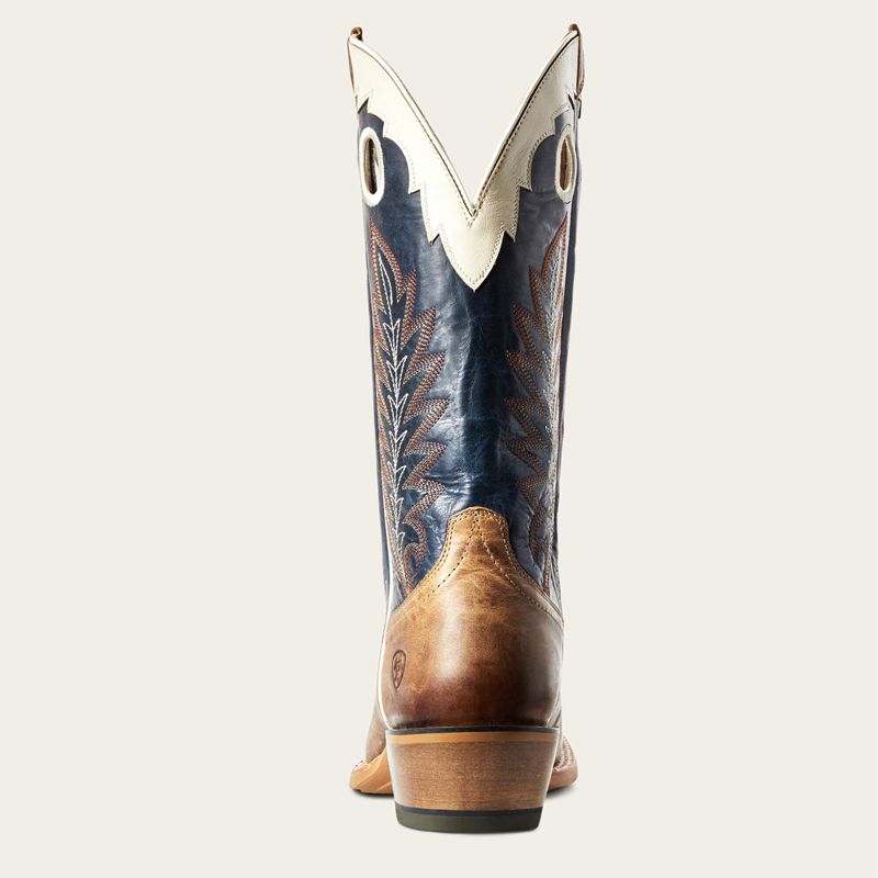 Ariat Real Deal Western Boot Dusted Wheat Homme | CCW-82022912