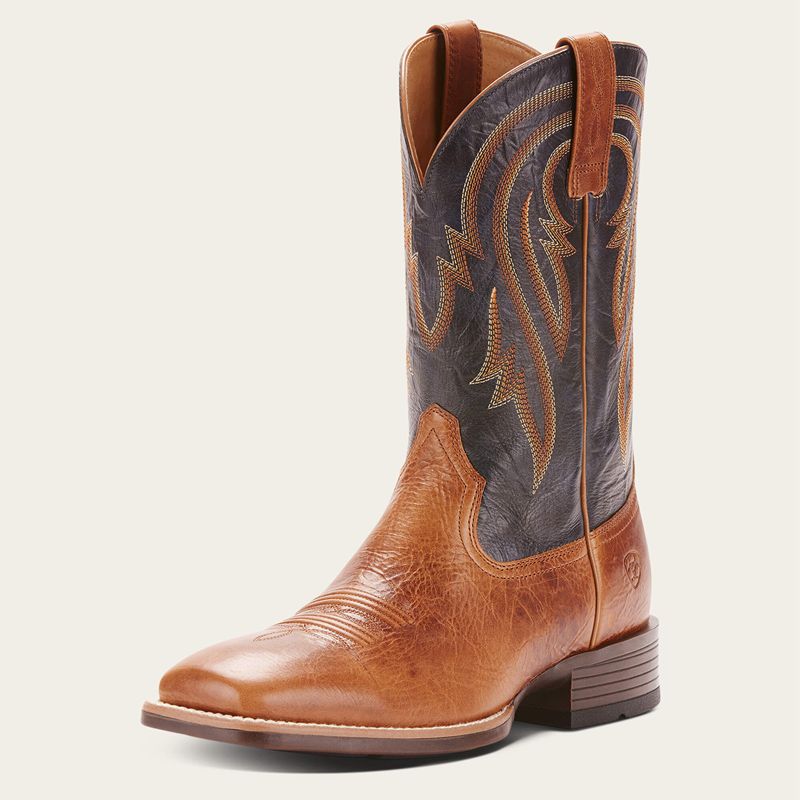 Ariat Plano Western Boot Gingersnap Homme | WJU-45445296