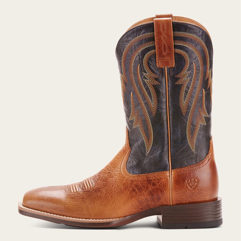 Ariat Plano Western Boot Gingersnap Homme | WJU-45445296