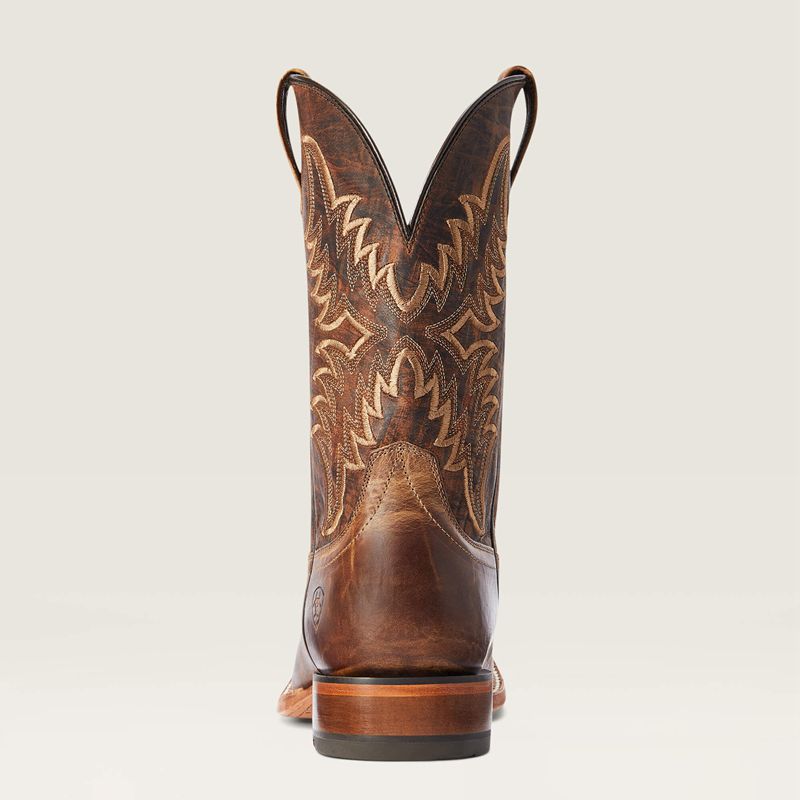 Ariat Point Ryder Western Boot Dry Creek Tan Homme | ZKS-11386366