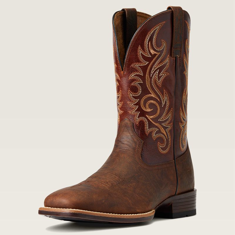 Ariat Lasco Ultra Western Boot Marron Homme | NSQ-62254125