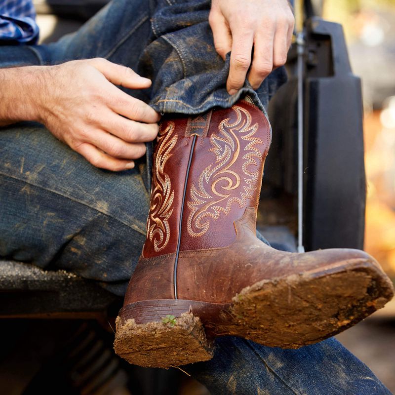 Ariat Lasco Ultra Western Boot Marron Homme | NSQ-62254125