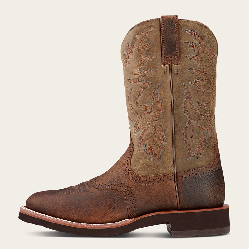 Ariat Heritage Crepe Western Boot Earth Homme | TTF-11699030