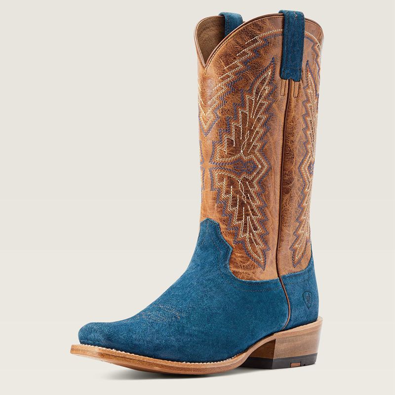 Ariat Futurity Showman Western Boot Bleu Homme | TBG-47811962