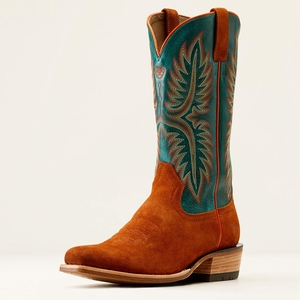 Ariat Futurity Rider Cowboy Boot Turquoise Homme | DJE-52197155