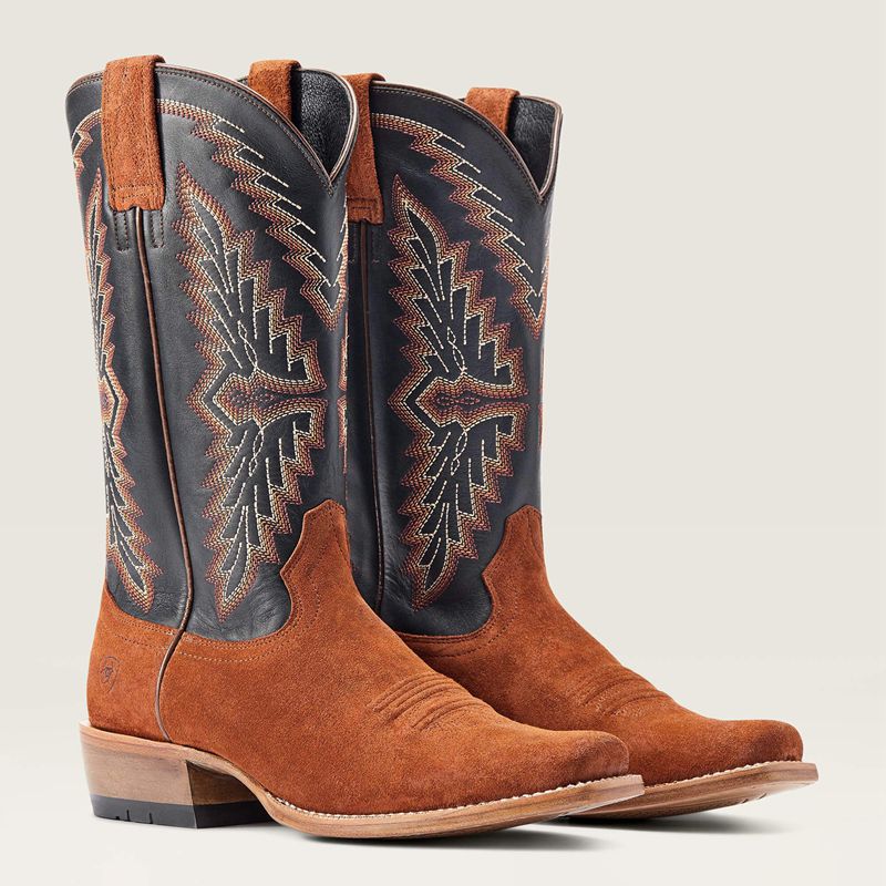 Ariat Futurity Showman Western Boot Cuivre Foncé Homme | AIZ-43097878